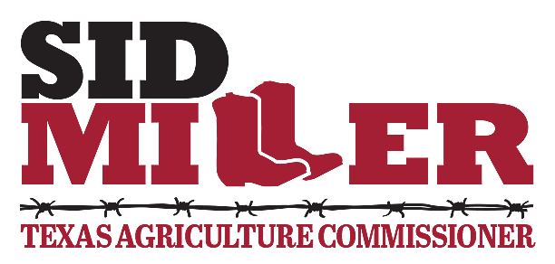 Sid Miller Texas Agriculture Commissioner Logo